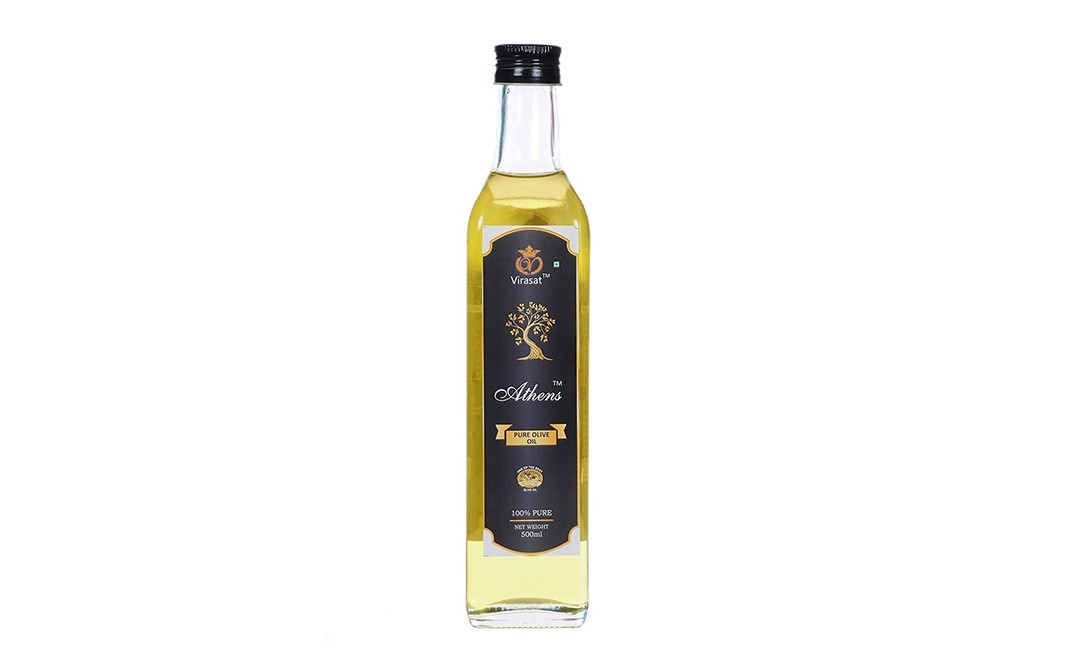 Athens Pure Olive Oil    Plastic Bottle  500 millilitre